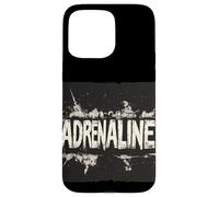 Costume drôle d'adrénaline pour une aventure sans peur Coque pour iPhone 15 Pro Max