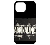 Costume drôle d'adrénaline pour une aventure sans peur Coque pour iPhone 16 Pro Max