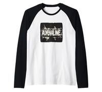Costume drôle d'adrénaline pour une aventure sans peur Manche Raglan