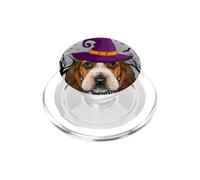 Costume drôle d'amant de Chien d'halloween de sorcière de PopSockets PopGrip pour MagSafe