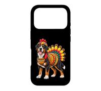 Costume drôle de Chien de Montagne Suisse pour Thanksgiving Coque pour iPhone 17 Pro