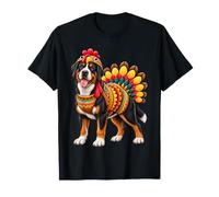 Costume drôle de Chien de Montagne Suisse pour Thanksgiving T-Shirt