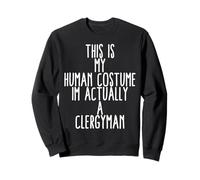 Costume drôle de clergé ministre Pasteur prêtre Membre du clergé Sweatshirt
