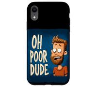 Costume drôle de Discours pour Les Amoureux de Ohh Poor Dude Coque pour iPhone XR