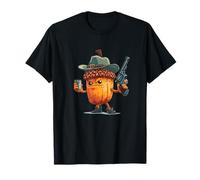 Costume drôle de Gland en Look Chasseur avec Chapeau et Pistolet T-Shirt