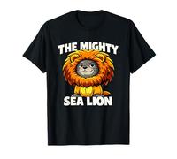 Costume drôle de Lion de mer The Mighty - Animal Meme Dad Blague T-Shirt