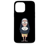 Costume drôle de Nonne en Short pour Adultes et Enfants Coque pour iPhone 13 Pro Max