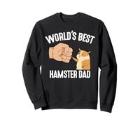 Costume du Meilleur Papa Hamster du Monde pour Amoureux Sweatshirt