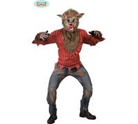 Costume du Petit Chaperon rouge pour homme méchant loup