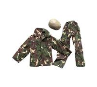 Costume d'uniforme masculin à l'échelle 1:6 à monter soi-même pour figurine d'action de 30,5 cm