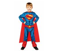 Costume Durable De Superman Pour Enfant 8-10 Ans