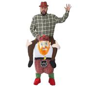 Costume écossais pour homme - Tenue écossaise Pick Me Up Carry Me avec chapeau tartan - Parfait pour Burns Night, enterrement de vie de garçon écossais