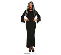 Costume effrayant de comtesse pour Halloween noir