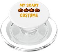 Costume Effrayant de lumières d'avertissement de Voiture d'halloween PopSockets PopGrip pour MagSafe