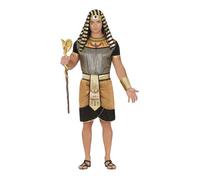 Costume égyptien - Guirca - Noir - Ceinture incluse - Style originale - Pour homme L