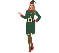 Costume Elfe Femme - Vert - S Vert G