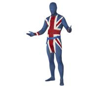 Costume En Lycra Union Jack Pour Adultes Grande-Bretagne