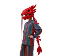 Costume en peluche de squelette de dinosaure - couvre-chef de dinosaure en peluche pour tout le corps, design en forme d'os, robe de squelette réaliste, accessoire pratique pour costume, complet avec