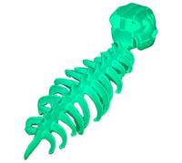 Costume en peluche squelette de dinosaure lumineux, accessoires de scène pour cosplay, jeux de rôle pour les vacances, pour et adultes, spectacles de théâtre, créateurs de contenu, conventions