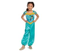 Costume Enfant De Base Jasmine Disney Aladdin, Bleu, Taille Small | 35975