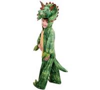 Costume Enfant Dinosaure Triceratops - Vert - 128 cm Vert G