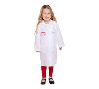 Costume Enfant Docteur Fille Grande Taille Age 10 - 12 Ans