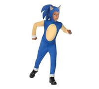 Costume Enfant Sonic The Hedgehog Avec Jumpsuit Et Masque