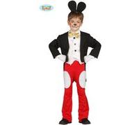 Costume Enfant Souris Mickey - Rouge / Noir - 4/6 ans Multicolore G