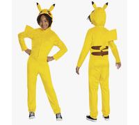 Costume Enfant Style Pikachu Jaune Taille Pokémon Fantaisie 7-8 Ans