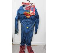 Costume Enfant Superman L'Homme D'Acier Grand 12-14 Rubie's 883992 Cosplay NEUF