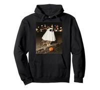 Costume fantôme Chouette Trick Or Treat Funny Halloween Meme Sweat à Capuche
