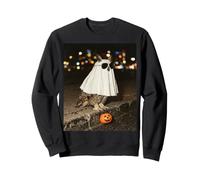 Costume fantôme Chouette Trick Or Treat Funny Halloween Meme Sweatshirt