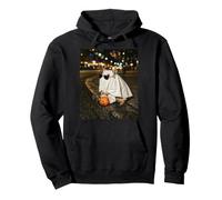 Costume fantôme Cochon d'Inde Trick Or Treat Funny Halloween Meme Sweat à Capuche