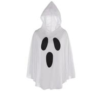 Costume fantôme pour tout-petit, tout-petit costume fantôme blanc halloween costumes poncho cosplay tenues