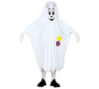 W WIDMANN MILANO Costume enfant Fantôme Poncho Carnaval et Halloween
