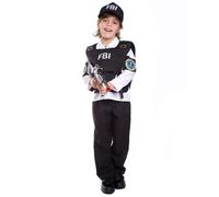 Costume FBI Pour Enfants - Déguisement D'Agent Fédéral Pour Garçons