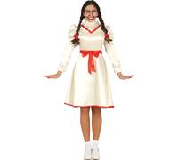Costume féminin de poupée d'horreur Anna