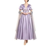 Costume Femme Chic, Robe de soirée médiévale élégante, idéale pour la Cour, Les Spectacles et Le Cosplay. Un Savoir-Faire Exceptionnel.