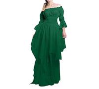 Costume Femme Moyen Age Totally Spies Costume Voyante Xs Robe Viking Femme Robe En Velour Rouge Marron Disfraz Para Mujer Medieval Totally Spies En Velours Chic Victorienne Tenue Médiévale Corset