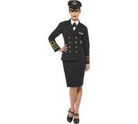 Costume Femme Officier De Marine Navy - Vert - M Vert G