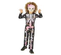 Costume Fille Halloween Paillettes Or Rose