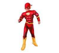 Costume Flash Garçons Enfants Super Héros DC Comic Book Tenue Fantaisie