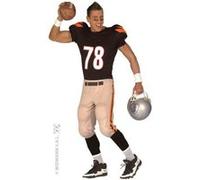 Widmann S.r.l. Costume Footballeur américain Noir Taille M