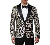 Costume formel moderne et classique pour homme - Pour les occasions professionnelles et à porter avec un design sur mesure - Tissu extensible confortable pour mariage et bal de fin d'année, Rouge, XXL