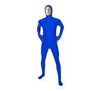 Costume furtif pour homme - Combinaison pour représentations sur scène et spectacles - Costume de goku d'Halloween et de costumade (bleu, 140.00)
