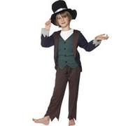 Costume gavroche pauvre garcon epoque victorienne 19e G