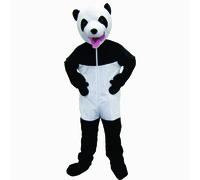 Costume Géant De Panda Mignon Blanc Et Noir