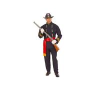 Costume General Nordiste Américain Adulte - Noir - L