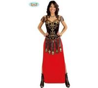 Costume Gladiatrice Longue - Marron - M Rouge G
