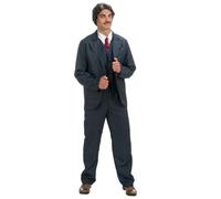 Costume Gomez à rayures dans Mercredi © - CHAKS - C4636XL - Bleu - Adulte - Homme